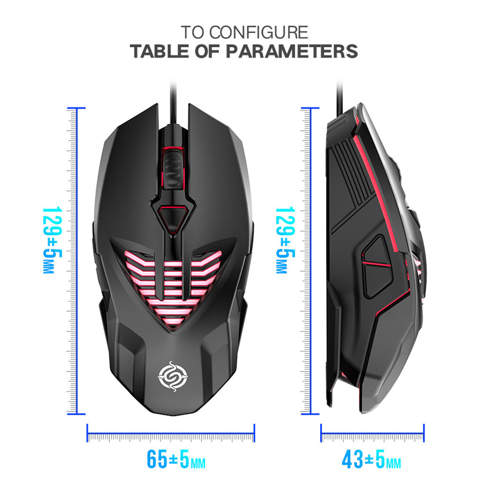 Gaming Computer Usb Wired Mouse